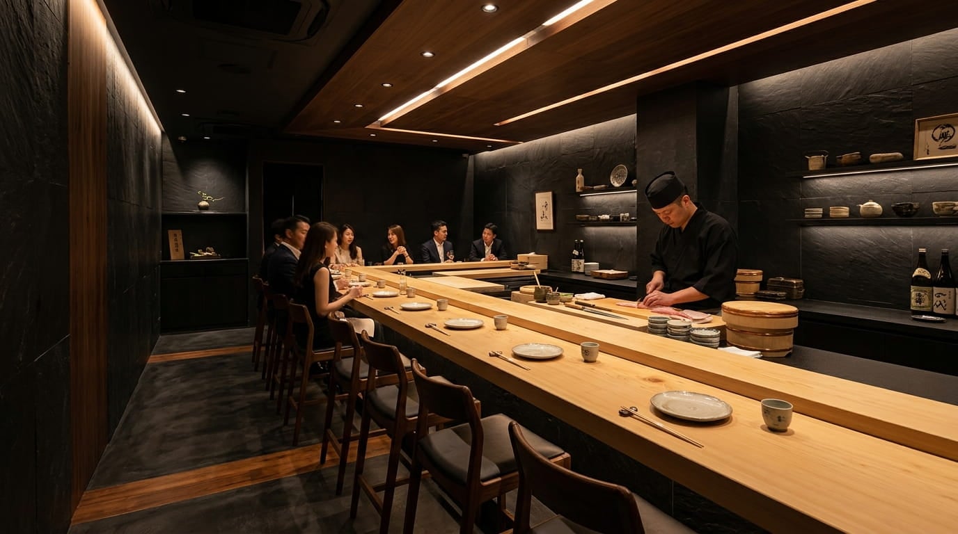The 300-Year Hinoki Counter